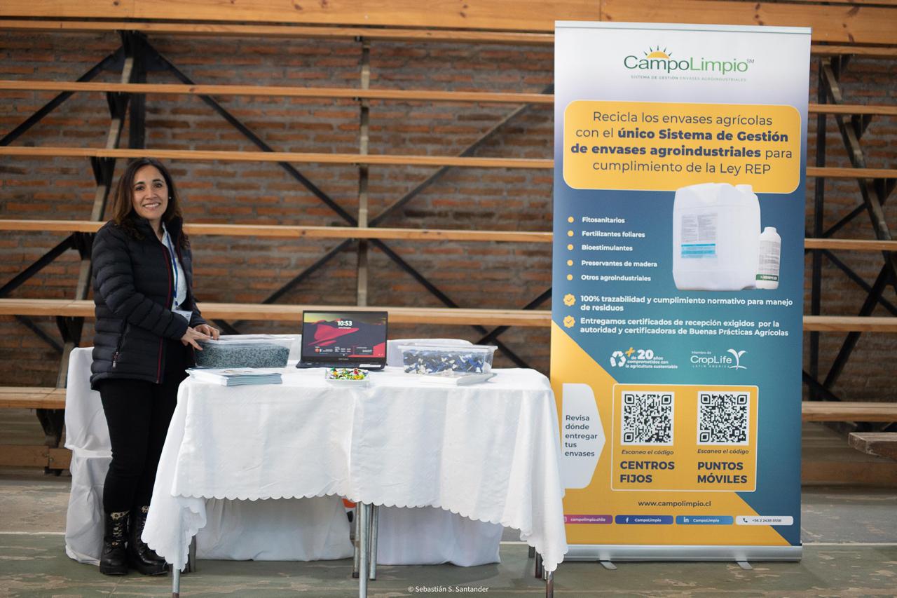 Gestión de envases Melipilla - Feria Agropecuaria del Centro Educacional Menesiano - Sistema de Gestión CampoLimpio