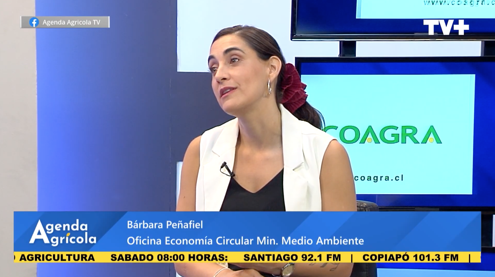 Bárbara Peñafiel en Agenda Agrícola