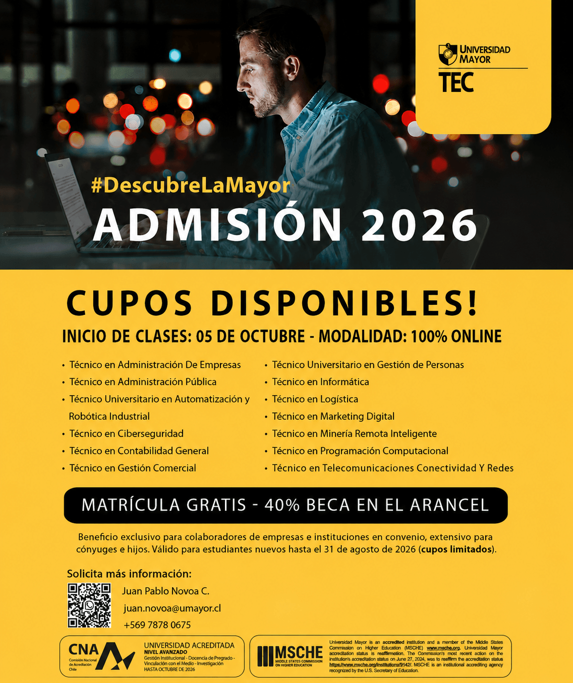 6-TECMAYOR AGOSTO 2026