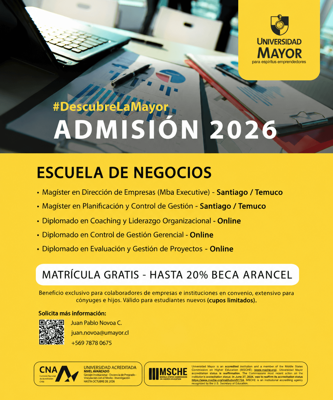 POSTGRADOS NEGOCIOS SEPTIEMBRE 2026